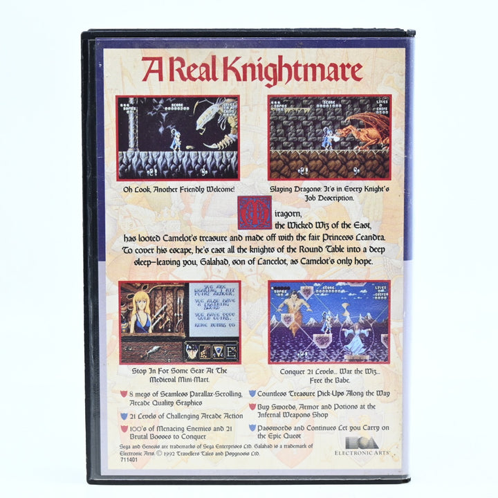 Galahad - + Manual - Sega Mega Drive / Genesis Game - REGION FREE