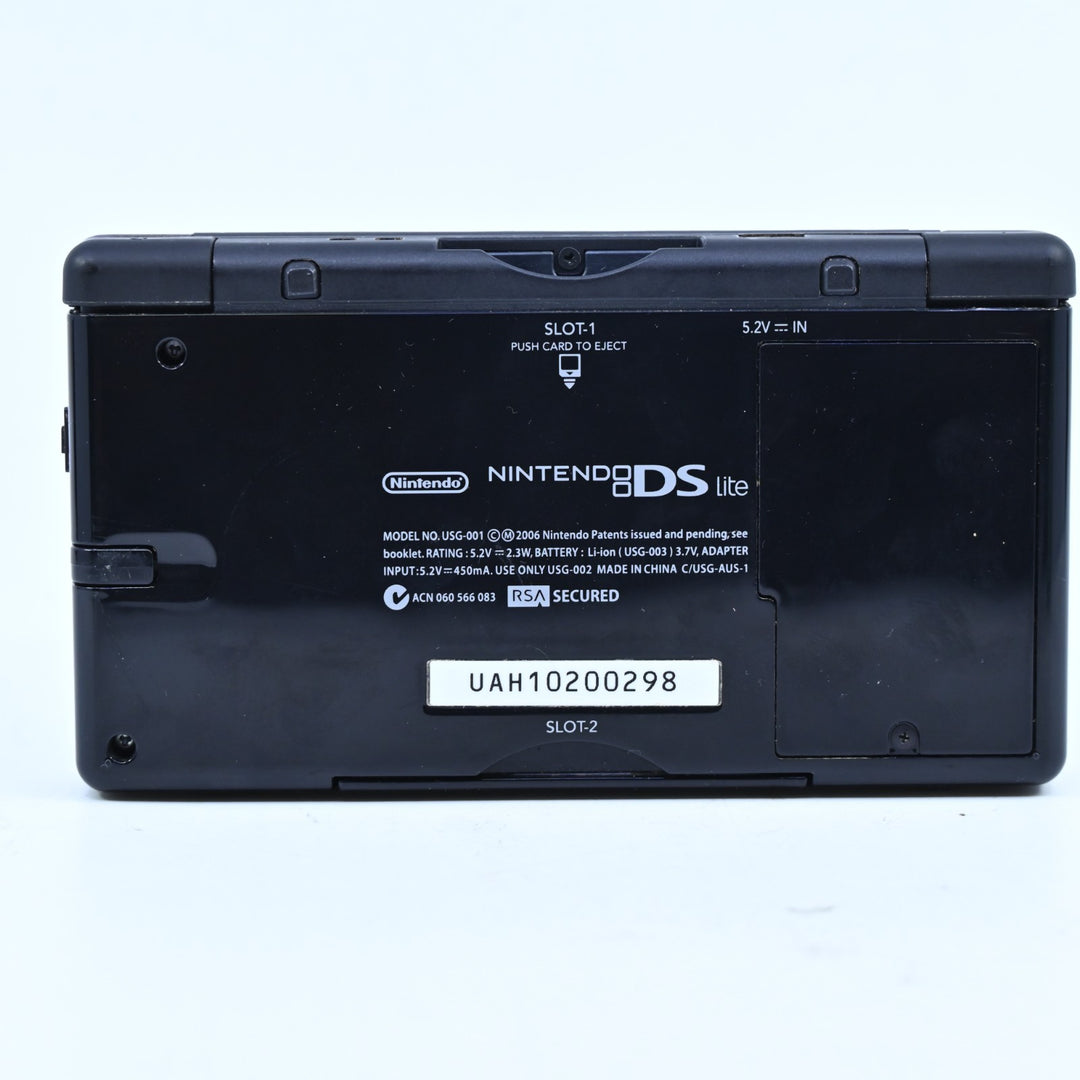 Black Nintendo DS Lite Console - USG-001 - PAL - FREE POST!