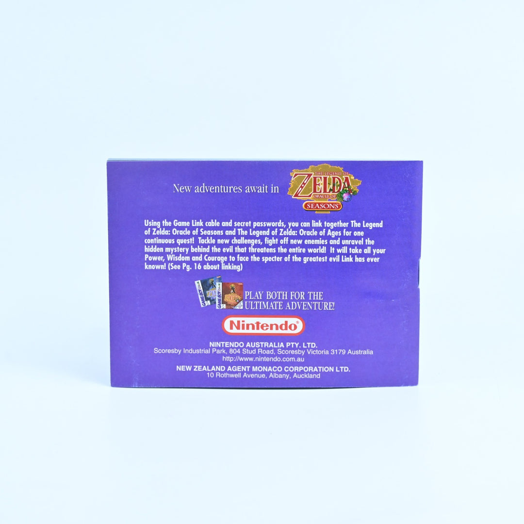 The Legend of Zelda: Oracle of Ages - Nintendo Gameboy Color Boxed Game