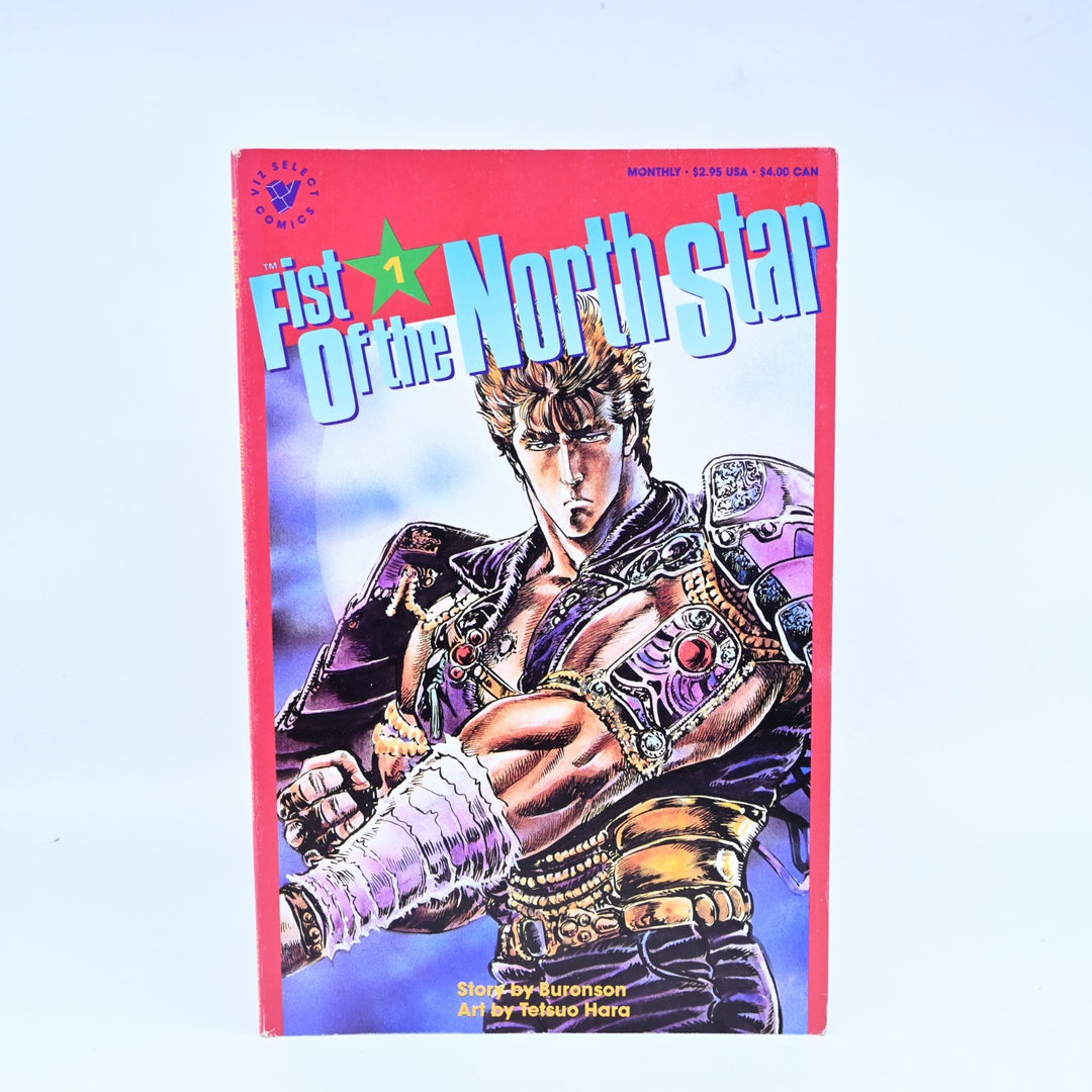 Fist of the North Star by Buronson - Volumes 1 - 8 - Viz Select Comics - Manga