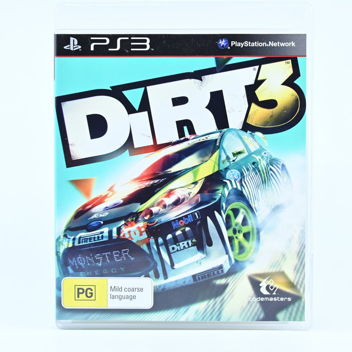 Dirt 3 - Sony Playstation 3 / PS3 Game + Manual - FREE POST!