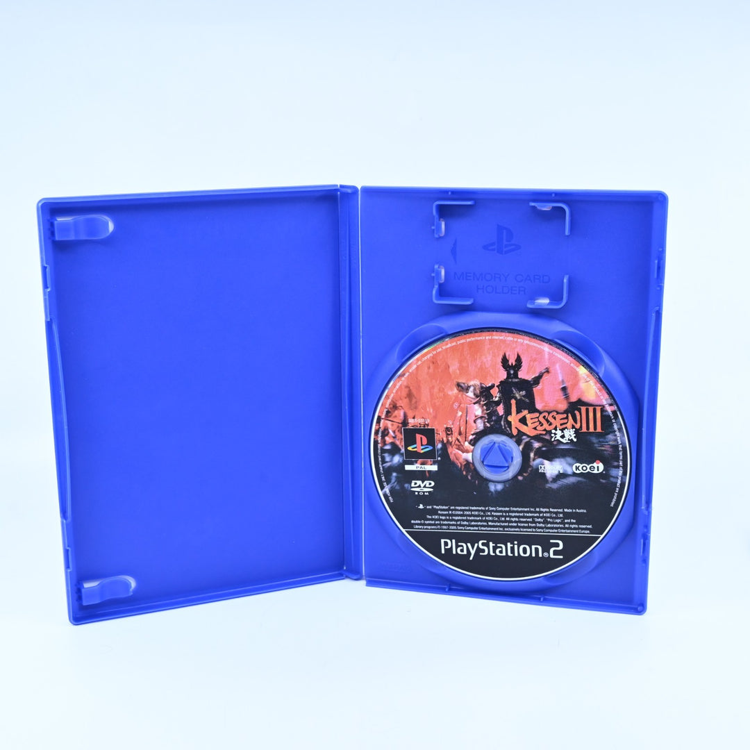 KESSEN III 3 - Sony Playstation 2 / PS2 Game - No Manual - PAL