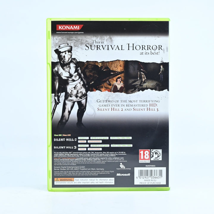 LIKE NEW! Silent Hill HD Collection - Xbox 360 Game + Manual - PAL - MINT DISC!