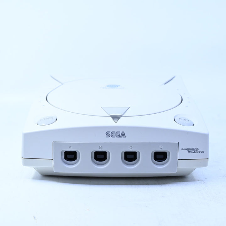 White - Sega Dreamcast Console + VMU - PAL - FREE POST!