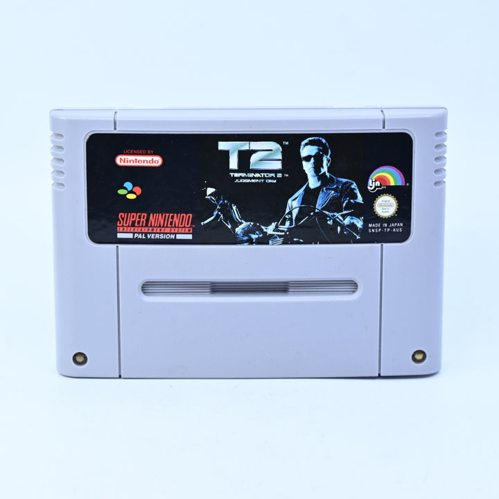 Terminator 2: Judgement Day - T2 - Super Nintendo / SNES Game - PAL