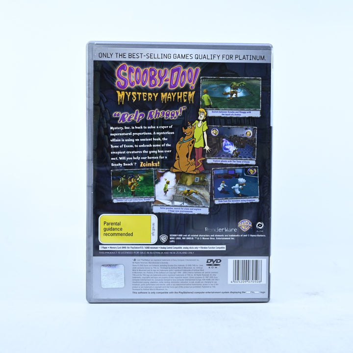 Scooby-Doo! Mystery Mayhem - Sony Playstation 2 / PS2 Game + Manual - PAL