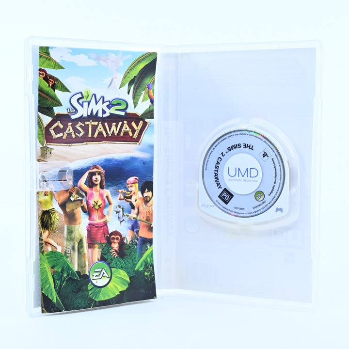 The Sims 2: Castaway - Sony PSP Game + Manual - FREE POST!