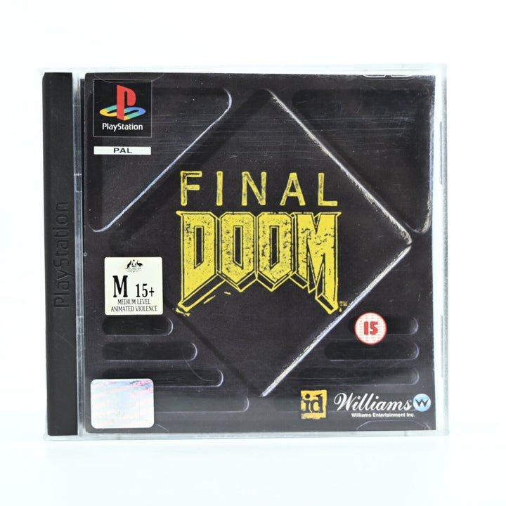 Final Doom + Manual  Sony Playstation 1 / PS1 Game - PAL - MINT DISC!