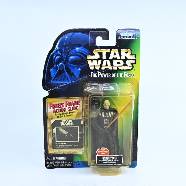 Star Wars: The Power of the Force - Darth Vader With Removable Helmet - Figure