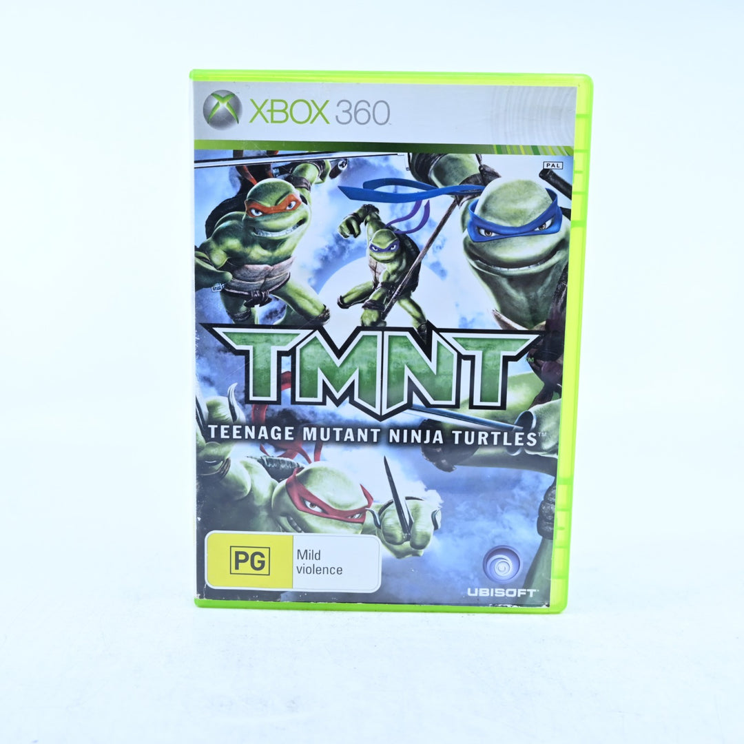 TMNT Teenage Mutant Ninja Turtles - Xbox 360 Game - No Manual - PAL - MINT DISC!
