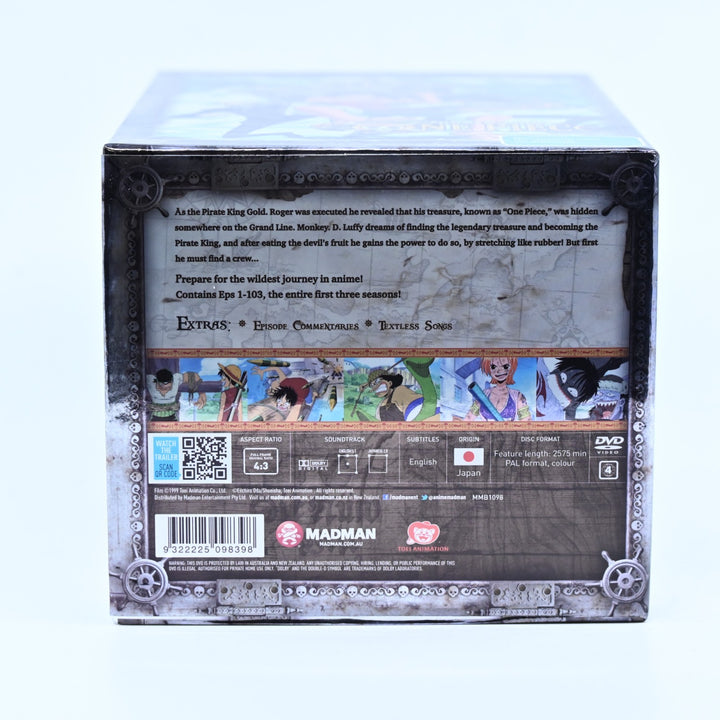 One Piece - Uncut - Treasure Chest: Collection One - Region 4 - Anime DVDs
