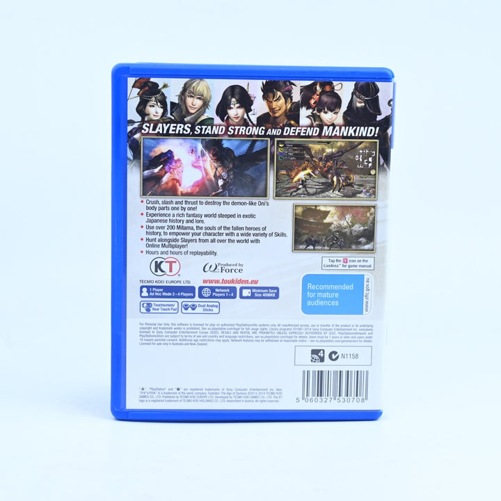 Toukiden: The Age of Demons - Sony PS Vita Game - FREE POST!