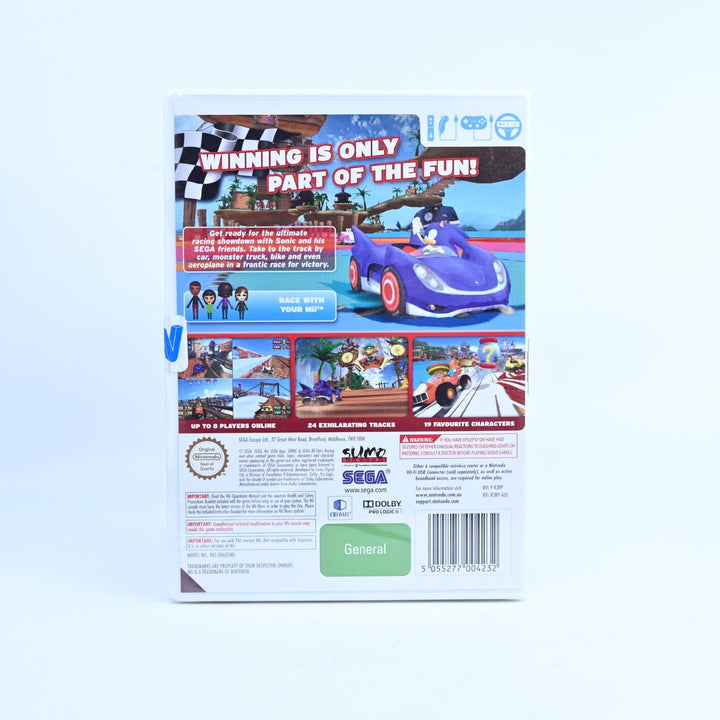 SEALED! - Sonic & Sega All-Stars Racing - Nintendo Wii Game + Manual - PAL