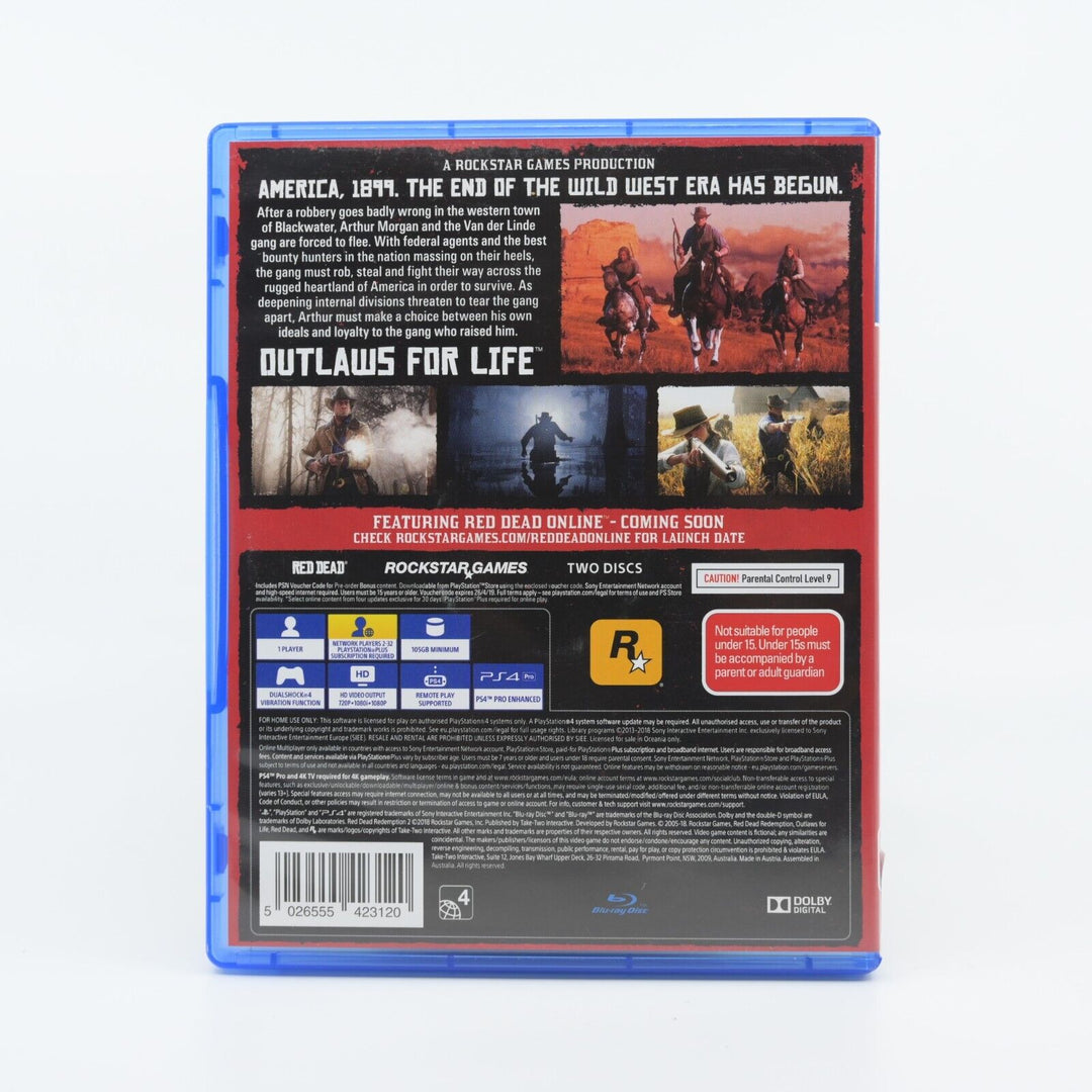 Red Dead Redemption 2 - Sony Playstation 4 / PS4 Game - FREE POST!