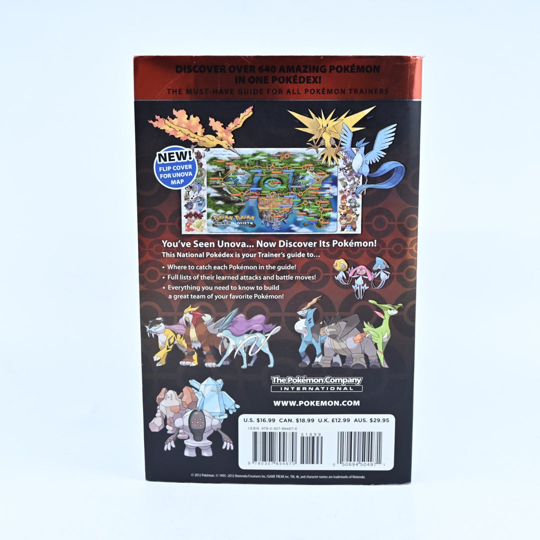 Pokemon Black & White: Official National Pokedex - With Map - Game Guide