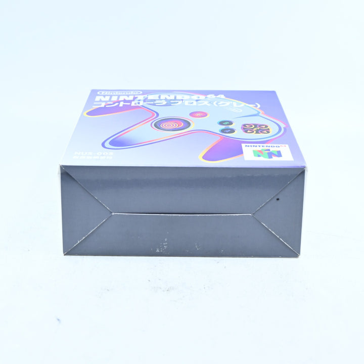 N64 Grey Boxed Controller Japanese - N64 / Nintendo 64 Accessory