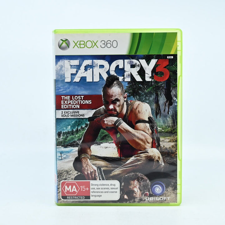 Far Cry 3 - Xbox 360 Game + Manual - PAL - MINT DISC!