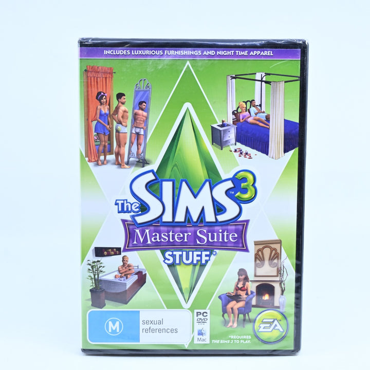 SEALED!  The Sims 3: Master Suite - Stuff Expansion Pack - PC Game