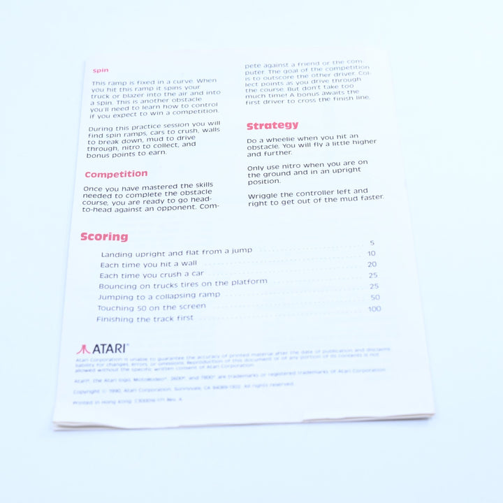 MotoRodeo - Atari 2600 Boxed Game - NTSC-U/C - FREE POST!