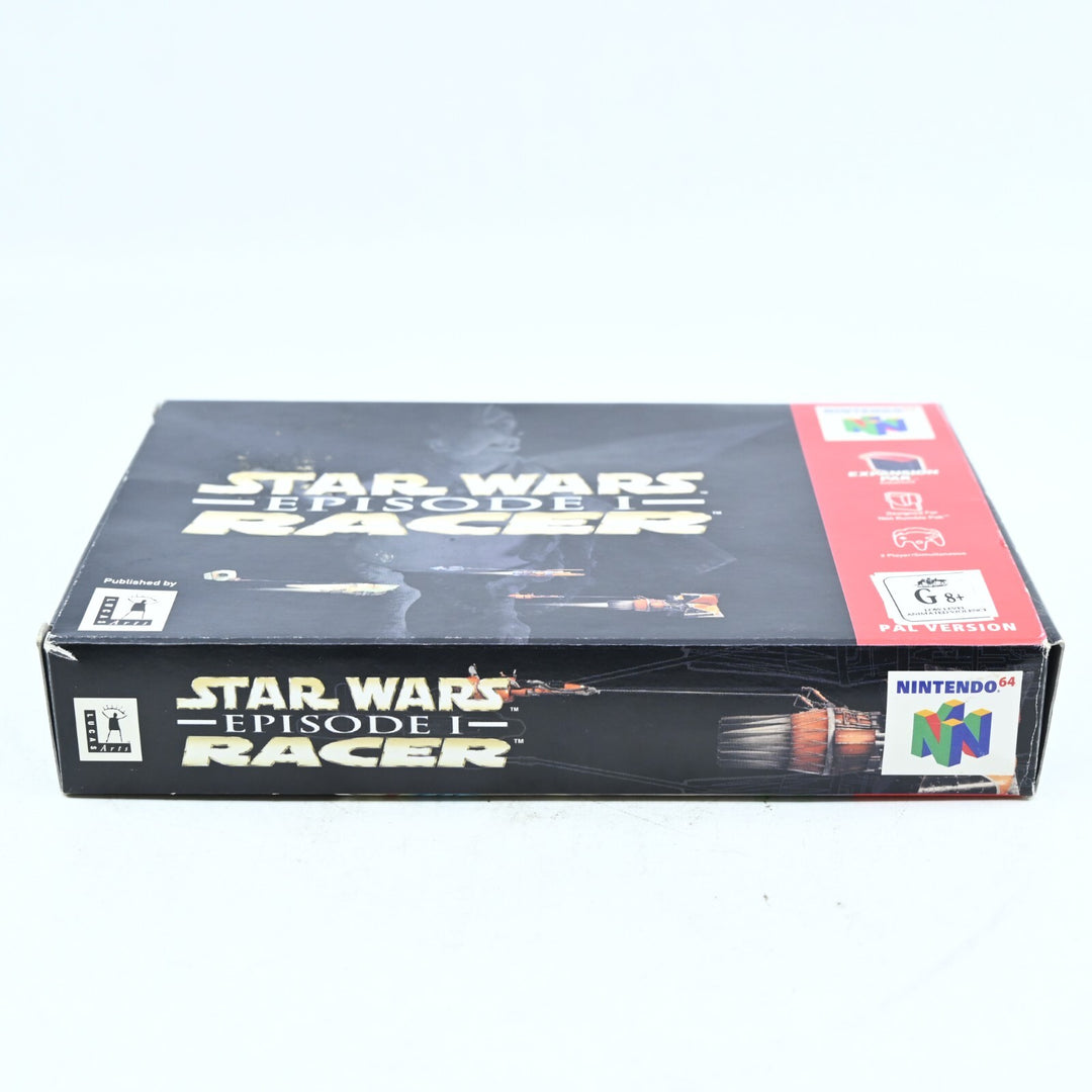Star Wars Episode 1 Racer - N64 / Nintendo 64 Boxed Game - PAL - FREE POST!