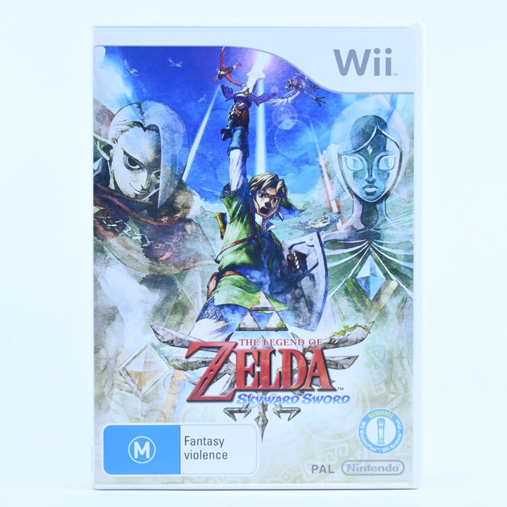 The Legend of Zelda: Skyward Sword - Nintendo Wii Game + Manual - PAL MINT DISC