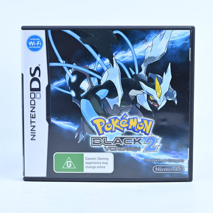 Pokemon Black 2 - Nintendo DS Game - PAL + Manual - FREE POST!