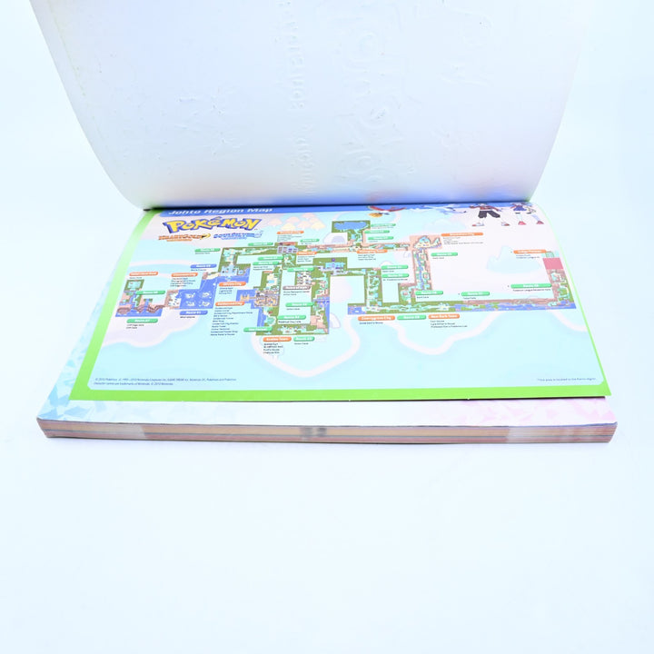 Pokemon Heart Gold & Soul Silver Official Johto Guide & Dex - Game Guide + Map