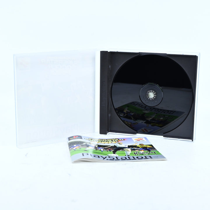 International Superstar Soccer Pro - Sony Playstation 1 / PS1 Game + Manual