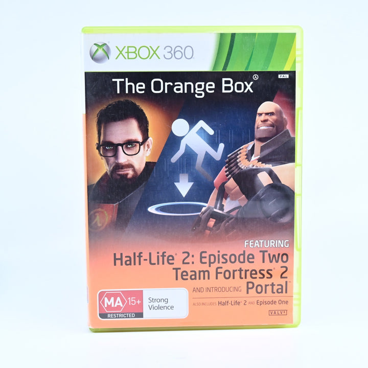 The Orange Box - Xbox 360 Game + Manual - PAL - MINT DISC!