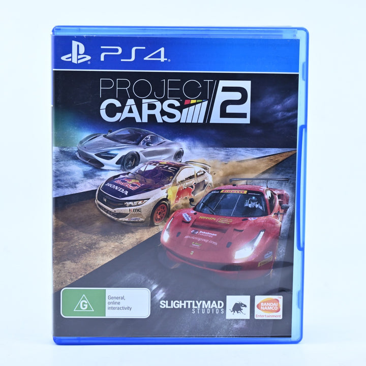 Project CARS 2 - Sony Playstation 4 / PS4 Game - FREE POST!