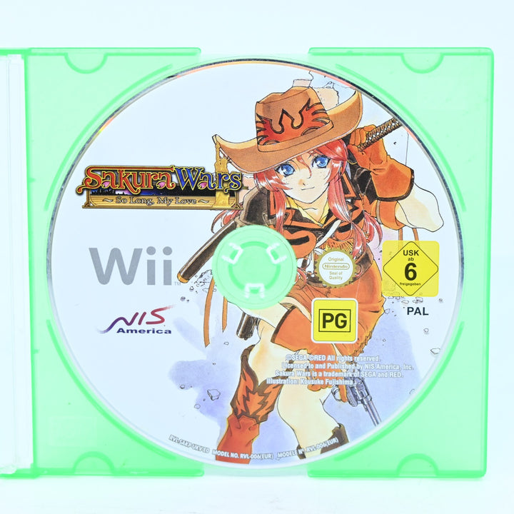 Sakura Wars: So Long My Love - Nintendo Wii Game - Disc Only - PAL - MINT DISC!