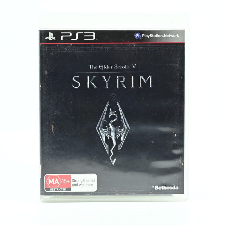 The Elder Scrolls V: Skyrim - Sony Playstation 3 / PS3 Game + Manual - MINT DISC