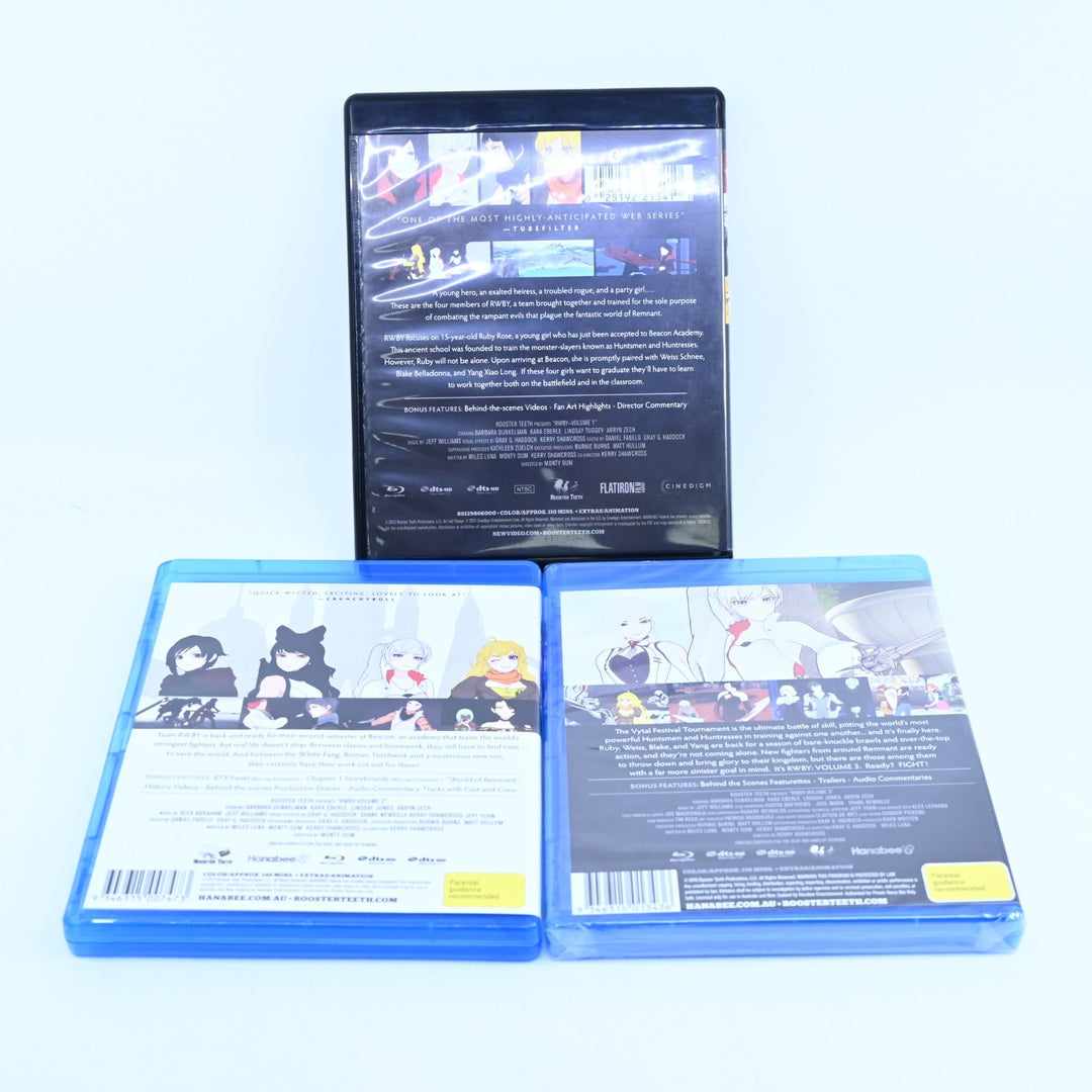 RWBY - Volumes 1-3 - Rooster Teeth - Region A - Blu-ray