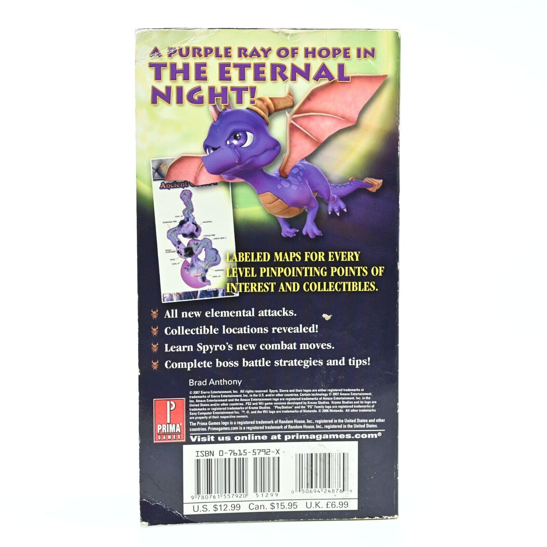 Spyro: Eternal Night PS2/WII Guide Book - Book