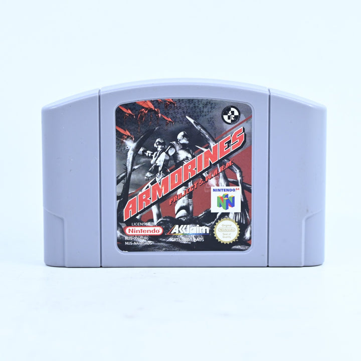 Armorines - Project Swarm - N64 / Nintendo 64 Game - PAL - FREE POST!
