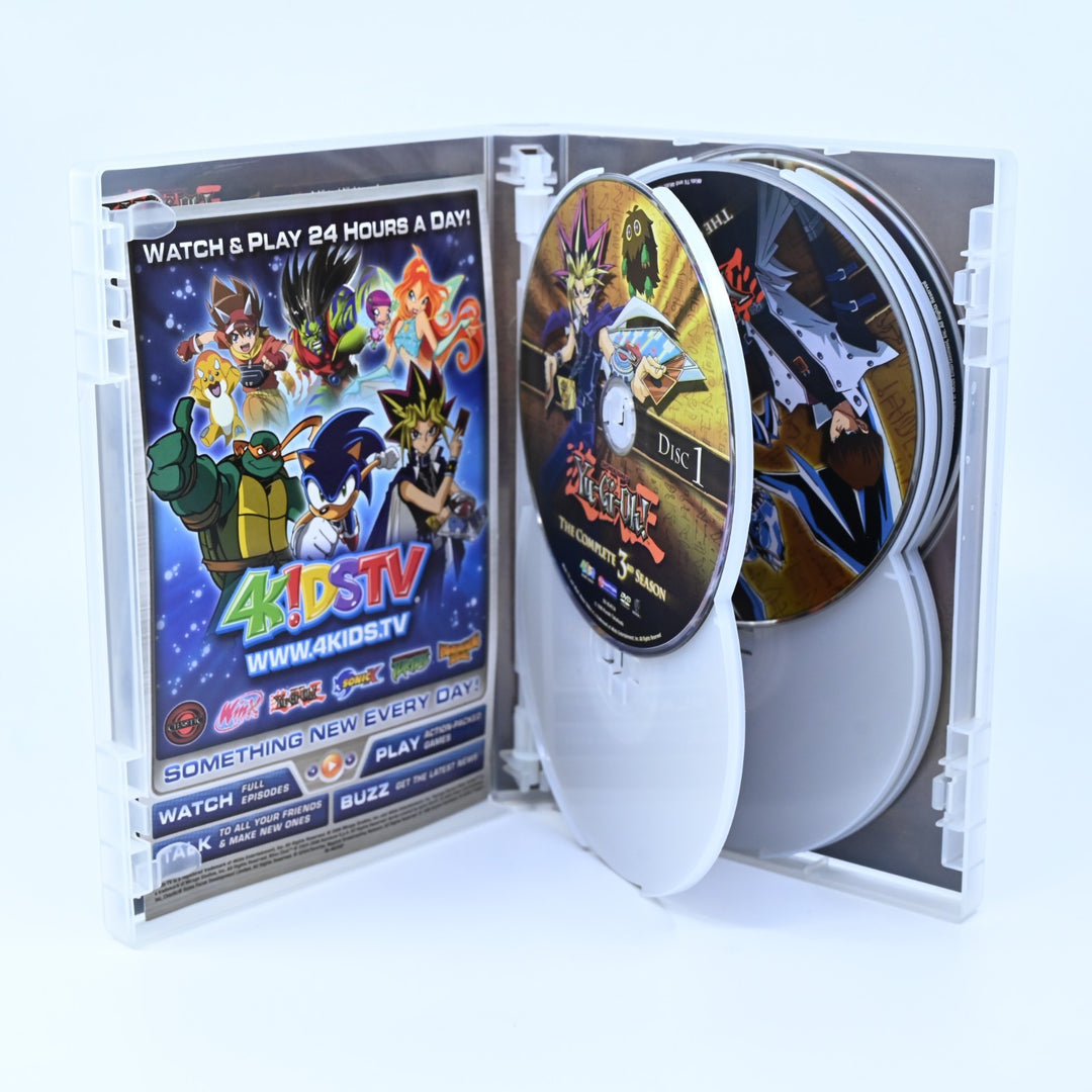 SIGNED! Veronica Taylor, Eric Stuart Yu-Gi-Oh! The Complete 3rd Season Region 1