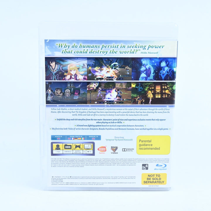Tales of Xillia - Sony Playstation 3 / PS3 Game + Manual - MINT DISC!