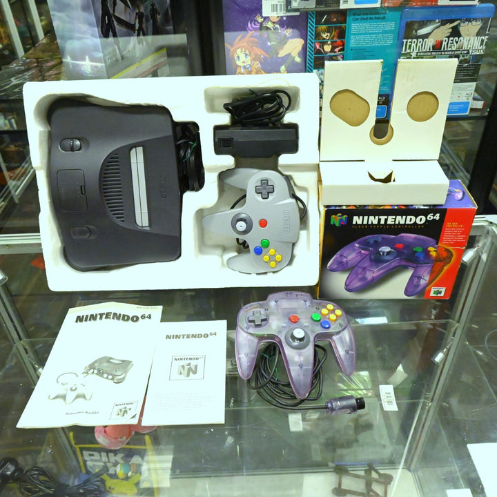 Twin Controller Pack - N64 / Nintendo 64 Boxed Console - PAL - FREE POST!