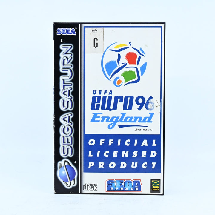 UEFA Euro 96 - Sega Saturn Game + Manual - PAL - MINT DISC!