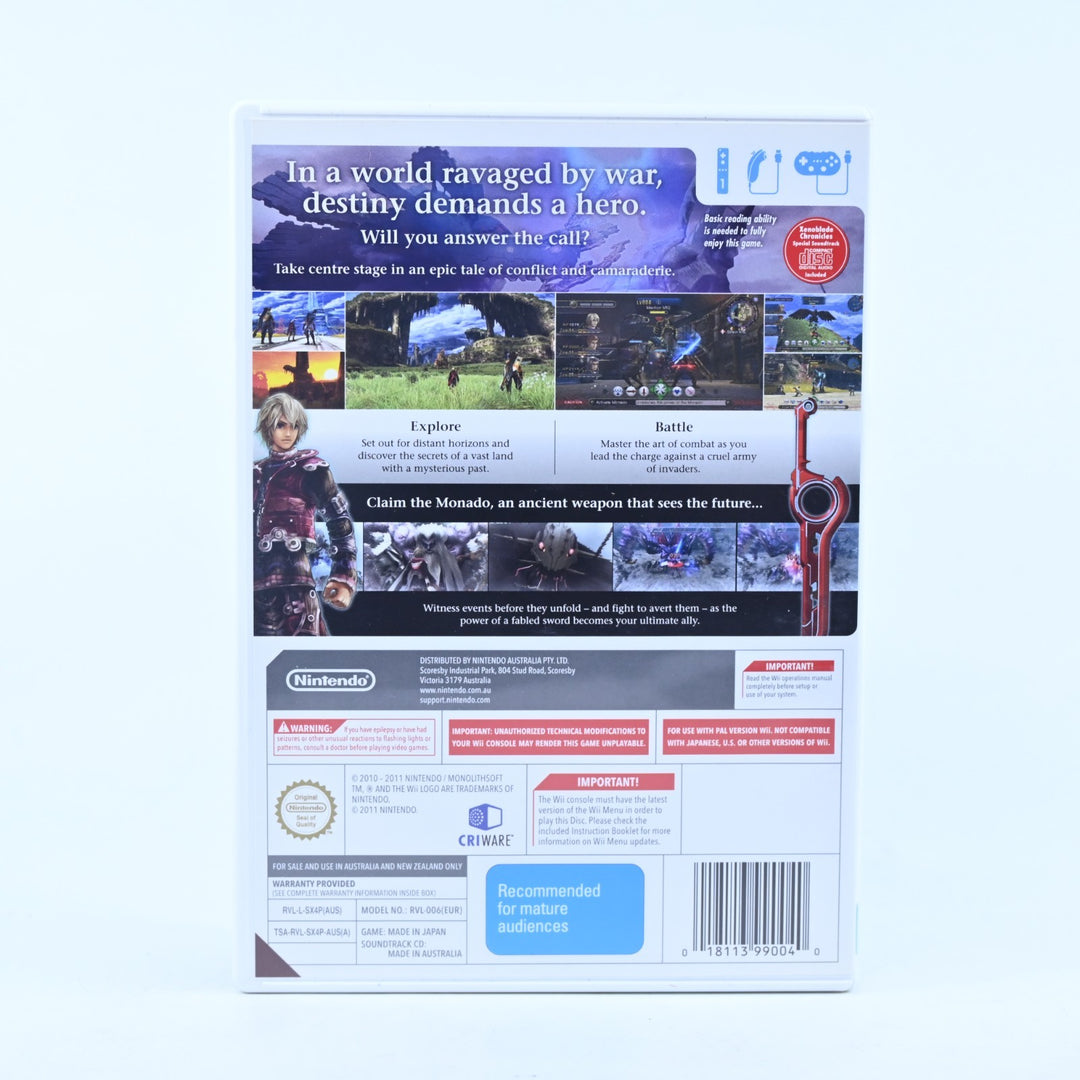Xenoblade Chronicles: Special Soundtrack Edition - Nintendo Wii Game - PAL