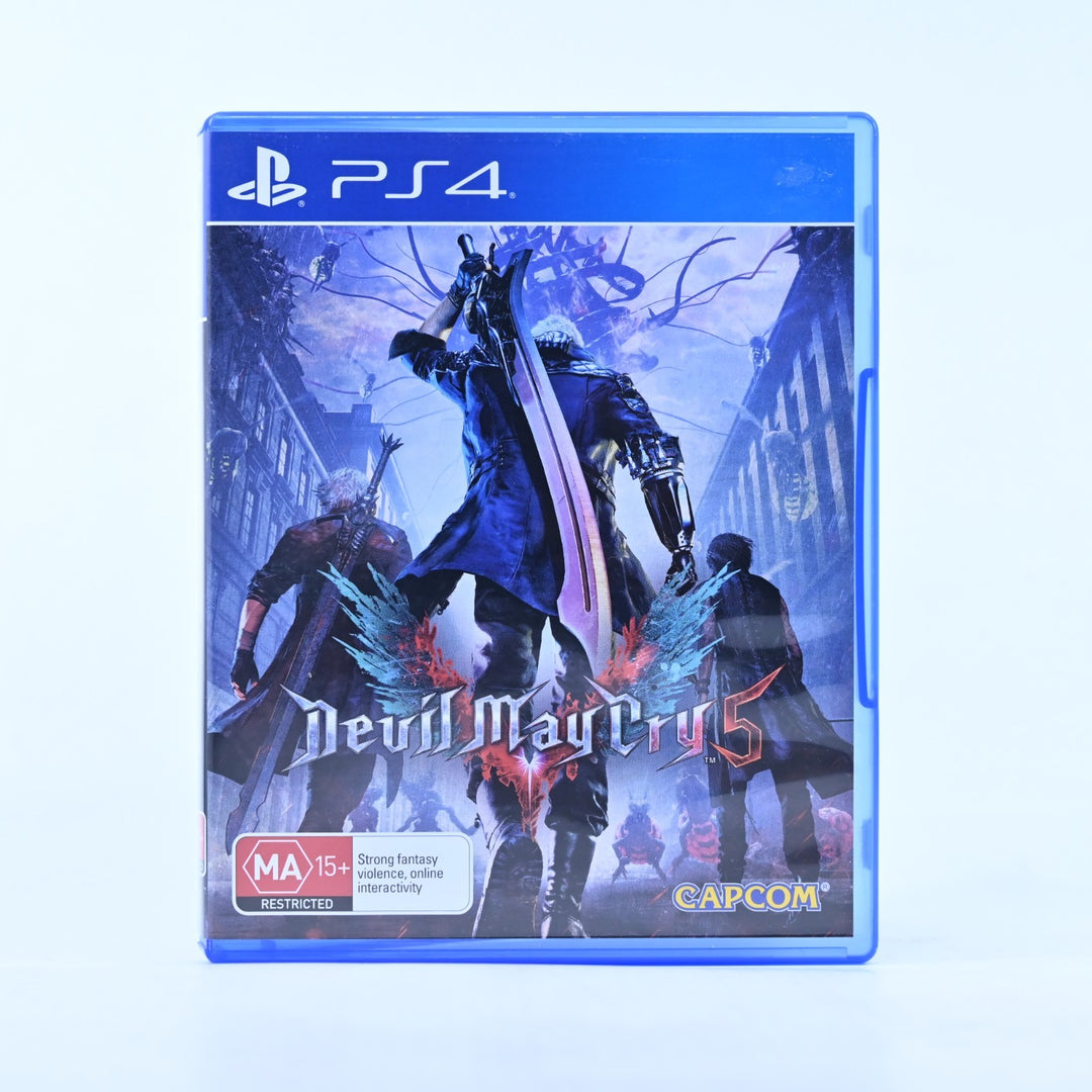 Devil May Cry 5 - Sony Playstation 4 / PS4 Game - MINT DISC!