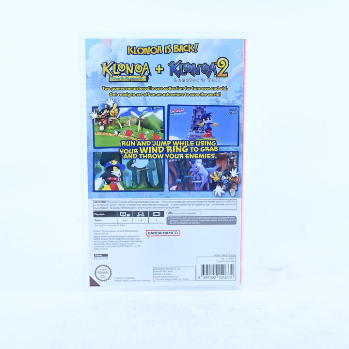 Klonoa Phantasy Reverie Series - Nintendo Switch Game - FREE POST!