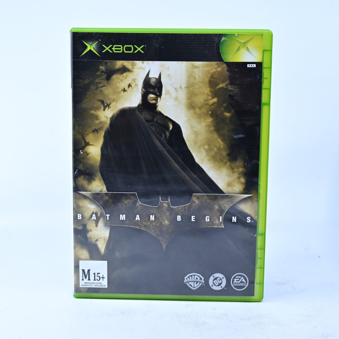 Batman Begins - Original Xbox Game + Manual - PAL - MINT DISC!