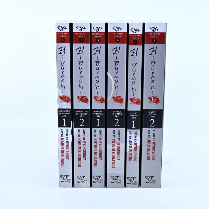 Higurashi: When They Cry - Volumes 1-6 - Ryukishi07 - Yen Press - Manga