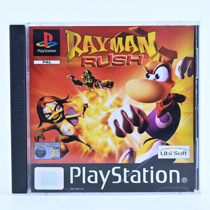 Rayman Rush - Sony Playstation 1 / PS1 Game + Manual - PAL