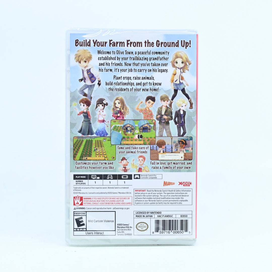 Story of Seasons Pioneers of Olive Town Premium Edition - Nintendo Switch Game