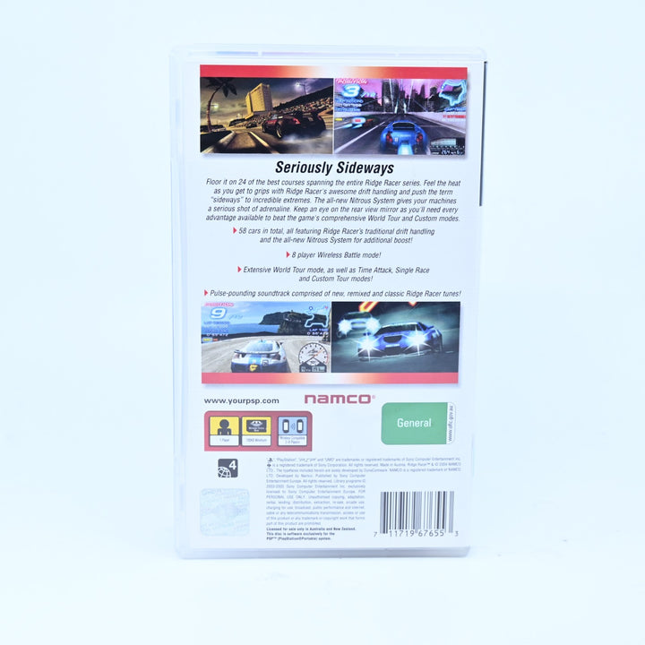 Ridge Racer - Sony PSP Game + Manual - FREE POST!