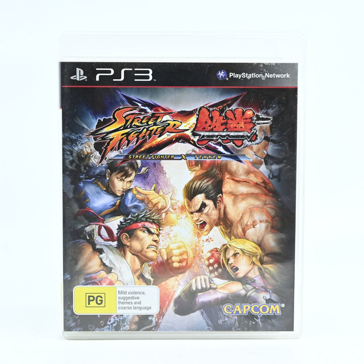 Street Fighter x Tekken - Sony Playstation 3 / PS3 Game + Manual - FREE POST!