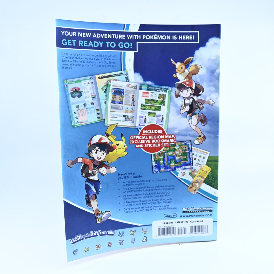 Pokemon Trainers Guide & Pokedex Lets Go Pikachu & Eevee - Strategy Guide