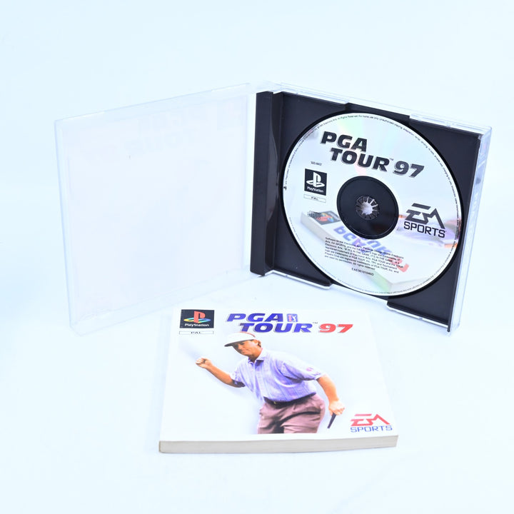 PGA Tour 97 - Sony Playstation 1 / PS1 Game + Manual - PAL - MINT DISC!
